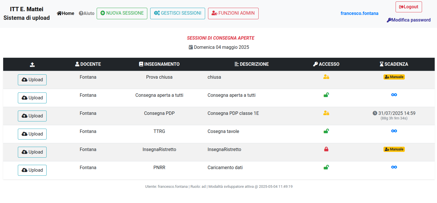 Screenshot Upload System